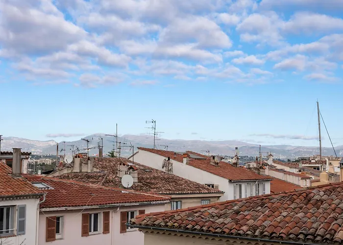 Vieil - La Clef Des Remparts 2bdr & 2 Bth With Balcony Lejlighed Antibes